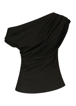 Mabelle drapy top Black Neo Noir 